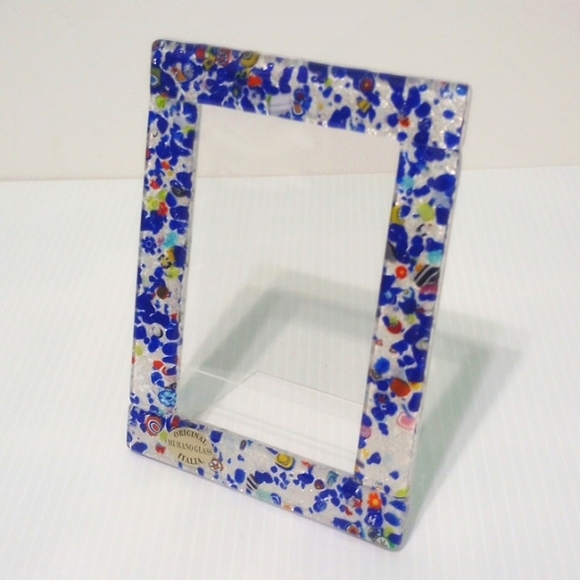 Murano Glass Italia Multicolor Picture Frame - Picture 4 of 10